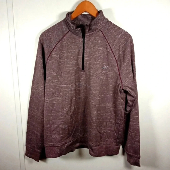 Greg Norman 1/4 zip pullover Golf jacket size Medium men - Picture 1 of 5
